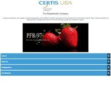 Tablet Screenshot of certisusa.com